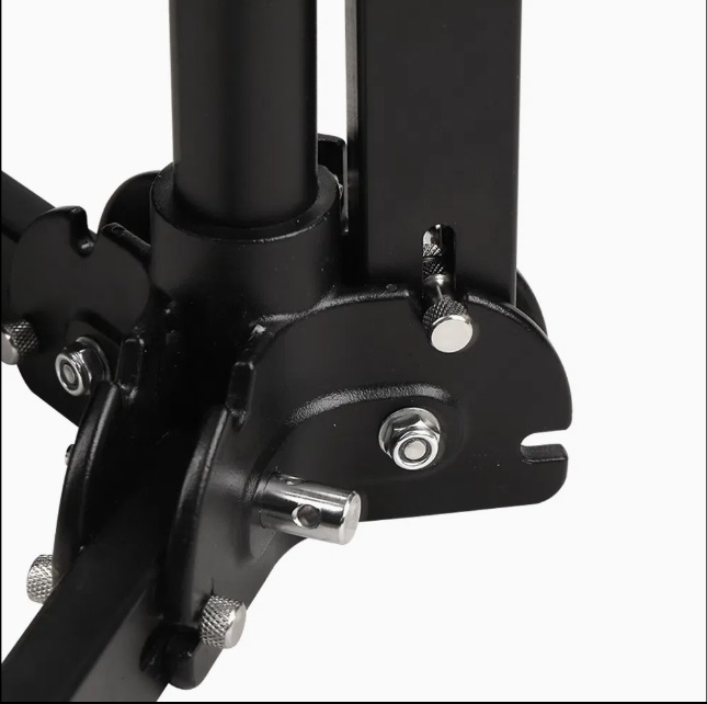 סטנד תאורה מקצועי E-IMAGE RS-860 עם גלגלים ובסיס נמוך - עומס עד 10 ק